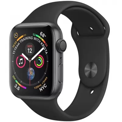 بررسی ساعت هوشمند اپل واچ 4 مدل 44mm Space Gray Aluminum Case with Black Sport Band