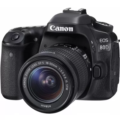 بررسی دوربین دیجیتال کانن مدل Eos 80D به همراه لنز EF-S 18-55mm f/3.5-5.6 IS STM