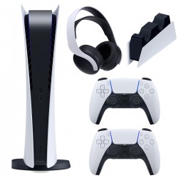 بررسی کنسول بازی سونی مدل PlayStation 5 Digital به همراه هدست و پایه شارژر
