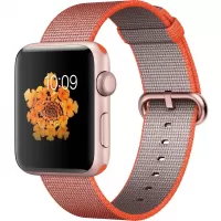 بررسی ساعت هوشمند اپل واچ 2 مدل 42mm Rose Gold Aluminum Case With Orange Nylon Band