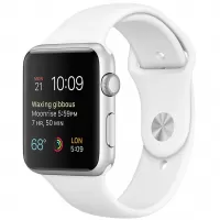 بررسی ساعت هوشمند اپل واچ سری 2 مدل 42mm Aluminum Case with White Sport Silicone Band