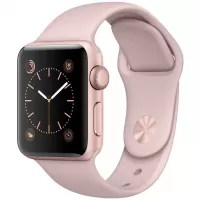 بررسی ساعت هوشمند اپل واچ سری 1 مدل 38mm Aluminum Case with Pink Sand Silicone Band