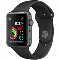 بررسی ساعت هوشمند اپل واچ سری 2 مدل 38mm Space Gray Aluminum Case with Sport Silicon Band