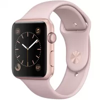 بررسی ساعت هوشمند اپل واچ سری 2 مدل 42mm Rose Gold Aluminum Case with Pink Sand Sport Silicon Band