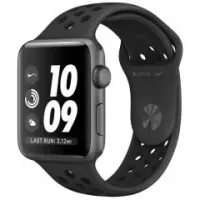 بررسی ساعت هوشمند اپل واچ سری 3 مدل  42mm  Aluminum Case with Anthracite/Black Nike Sport Silicon Band