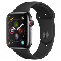 بررسی ساعت هوشمند اپل واچ سری 4 مدل 44mm Space Black Stainless alumiuim Case with Black Sport Silicon Band