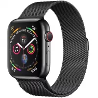 بررسی ساعت هوشمند اپل واچ سری 4 سلولار مدل 44mm Space Black Stainless Steel Case with Space Black Milanese Loop