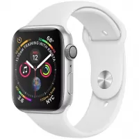 بررسی ساعت هوشمند اپل واچ 4 مدل 44mm Silver Aluminum Case with White Sport Band