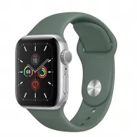 بررسی ساعت هوشمند اپل واچ سری 5 مدل40mm Aluminum Case With green Sport silicone Band