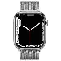 بررسی ساعت هوشمند اپل واچ سری 7 مدل 41mm Stainless Steel Case with Milanese Loop Steel Band