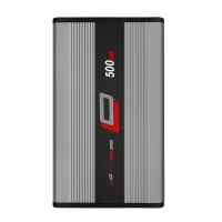 بررسی هارد دیسک اکسترنال ال ا مدل silver-metal ظرفیت 500 گیگابایت