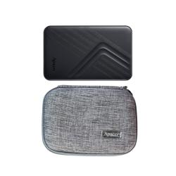 هاردیسک اکسترنال اپیسر مدل AC236 ظرفیت دوترابایت به همراه کیف هارد