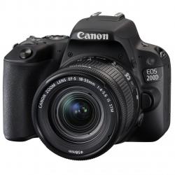 دوربین دیجیتال کانن مدل EOS 200D به همراه لنز EF-S 18-55 mm f/4.5-5.6 IS STM