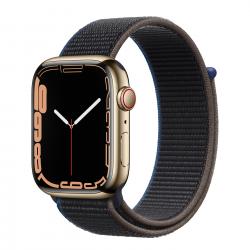 ساعت هوشمند اپل واچ سری 7 مدل 45mm Stainless Steel Case with Milanese Loop Steel Band